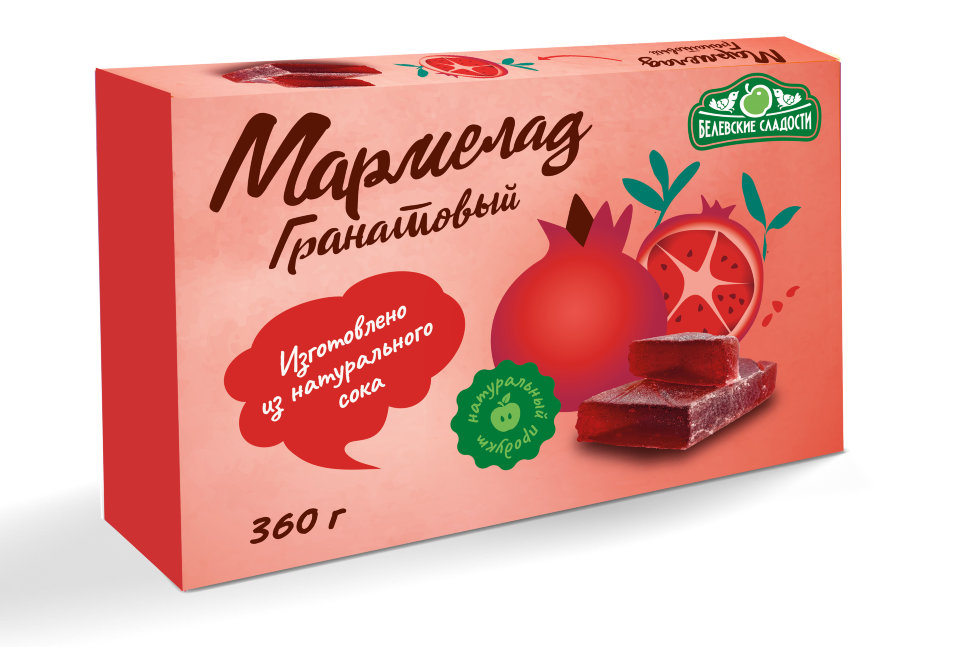  Мармелад  "Гранатовый" белевский 360г  в Гуково