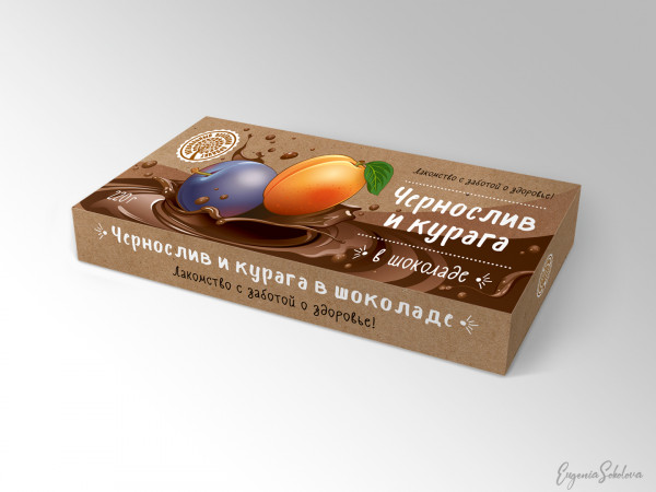 №2 Чернослив и курага в шоколаде, 220г в Гуково